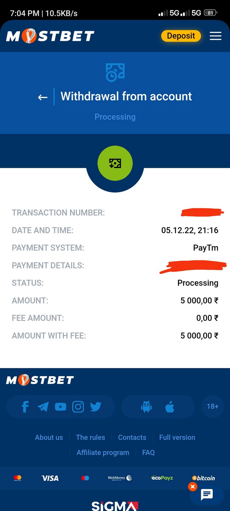 Download Mostbet APK and Application